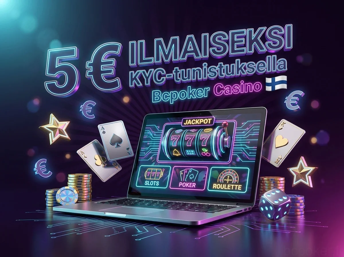 5 € ILMAISEKSIKYC-tunnistuksella